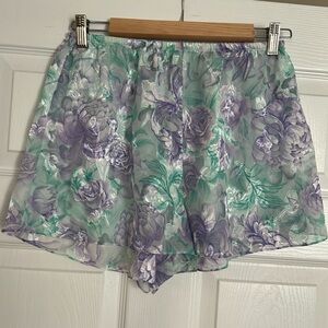 💐final sale! Shear vintage pj short